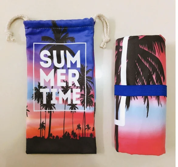 Microfiber Towel with Pouch